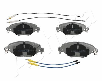 Brake Pad Set, disc brake ASHIKA 50-00-0616