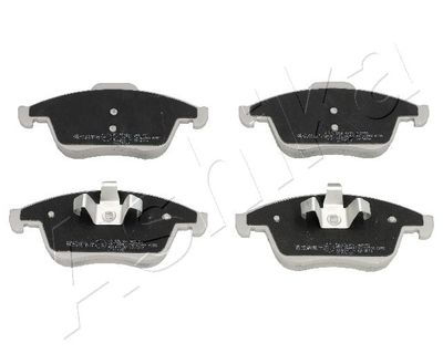Brake Pad Set, disc brake ASHIKA 50-00-0704