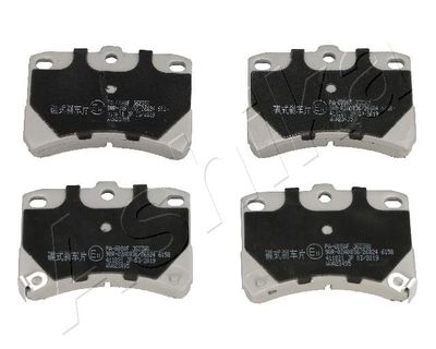 Brake Pad Set, disc brake ASHIKA 50-06-608
