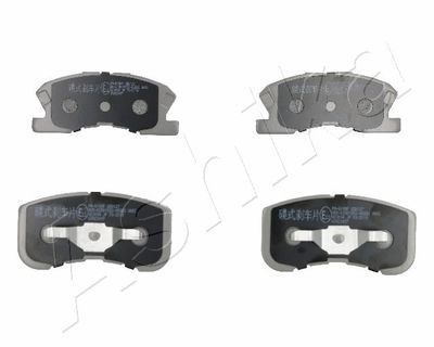 Brake Pad Set, disc brake ASHIKA 50-06-615