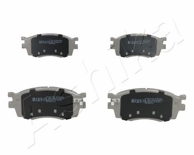 Brake Pad Set, disc brake ASHIKA 50-0K-K12