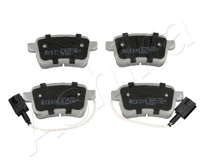 Brake Pad Set, disc brake ASHIKA 51-00-0205