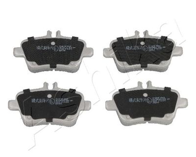 Brake Pad Set, disc brake ASHIKA 51-00-0501