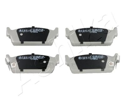 Brake Pad Set, disc brake ASHIKA 51-01-124