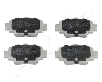 Brake Pad Set, disc brake ASHIKA 51-01-197