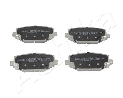 Brake Pad Set, disc brake ASHIKA 51-09-908