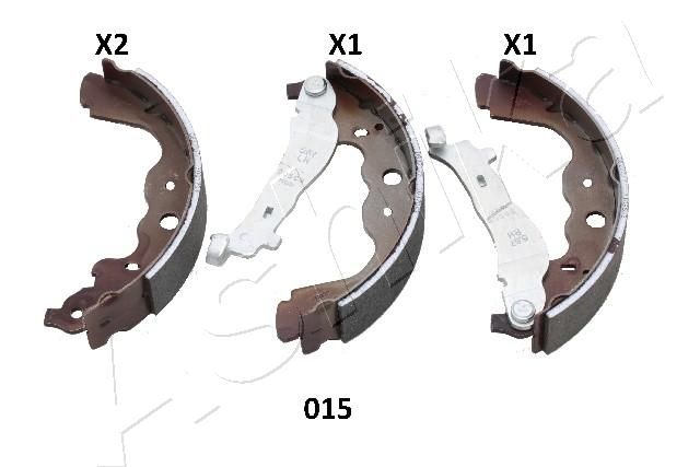 ASHIKA 55-00-015 Brake Shoe Set