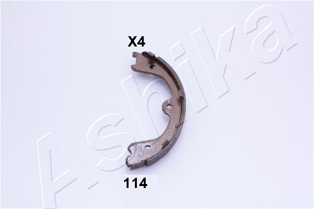 ASHIKA 55-01-114 Brake Shoe Set, parking brake