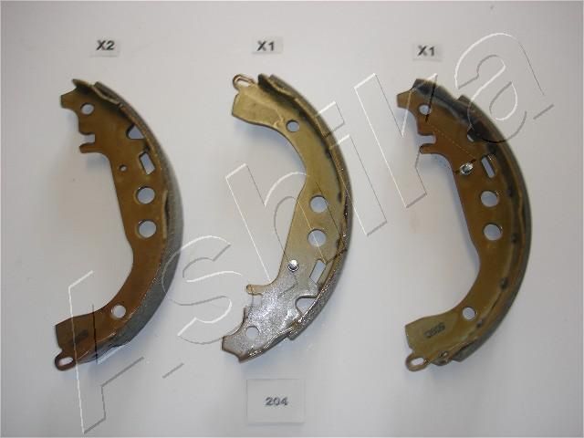 ASHIKA 55-02-204 Brake Shoe Set