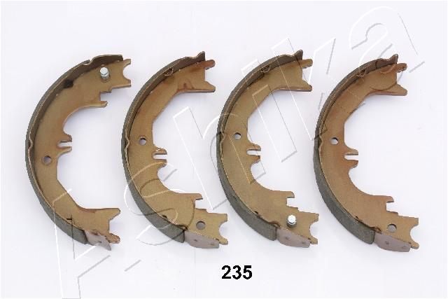 ASHIKA 55-02-235 Brake Shoe Set, parking brake