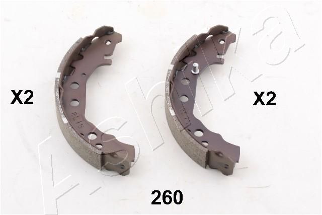 ASHIKA 55-02-260 Brake Shoe Set