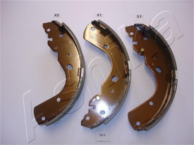 ASHIKA 55-03-311 Brake Shoe Set