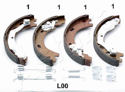 Brake Shoe Set, parking brake ASHIKA 55-0L-L00