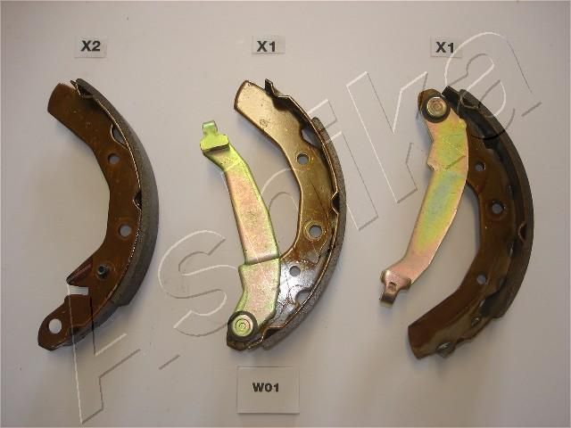 ASHIKA 55-W0-001 Brake Shoe Set