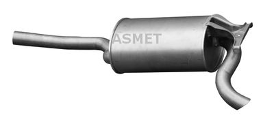 Rear Muffler ASMET 01.004