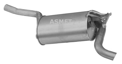 Rear Muffler ASMET 01.020
