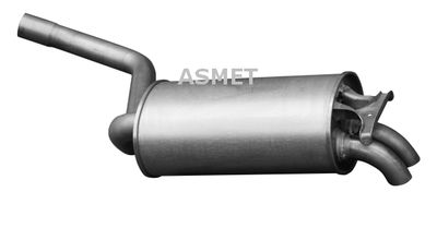 Rear Muffler ASMET 01.024