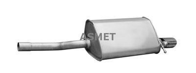 Rear Muffler ASMET 01.026