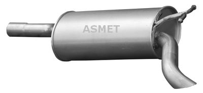Rear Muffler ASMET 01.030