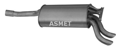 Rear Muffler ASMET 01.050
