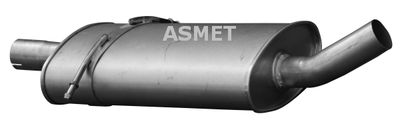 Centre Muffler ASMET 01.059