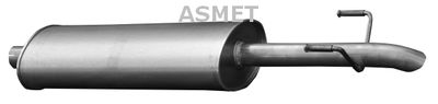 Rear Muffler ASMET 02.043