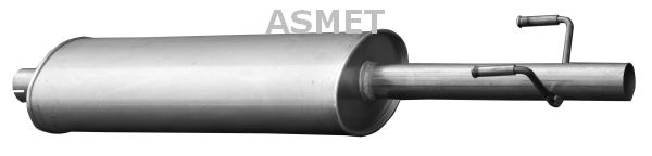 ASMET 02.044 Centre Muffler