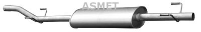 Centre Muffler ASMET 02.046