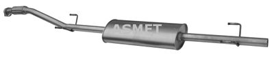 Centre Muffler ASMET 02.049