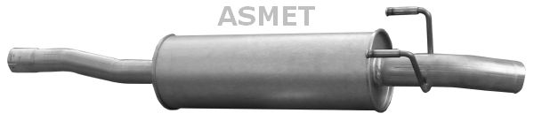 ASMET 02.054 Rear Muffler