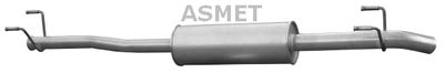 Rear Muffler ASMET 02.058
