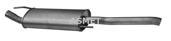 ASMET 03.047 Rear Muffler