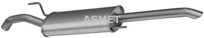 Rear Muffler ASMET 03.060