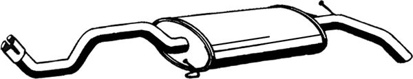 ASMET 03.061 Rear Muffler
