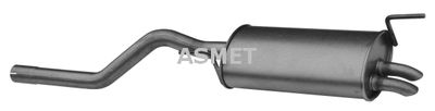 Rear Muffler ASMET 03.084