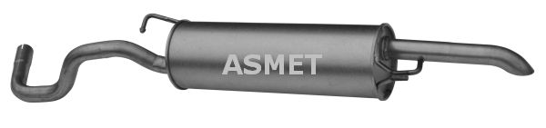 ASMET 03.092 Rear Muffler