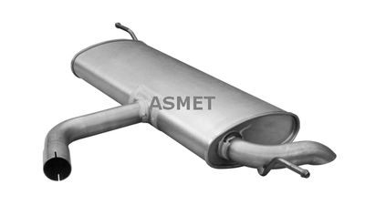 Rear Muffler ASMET 03.118