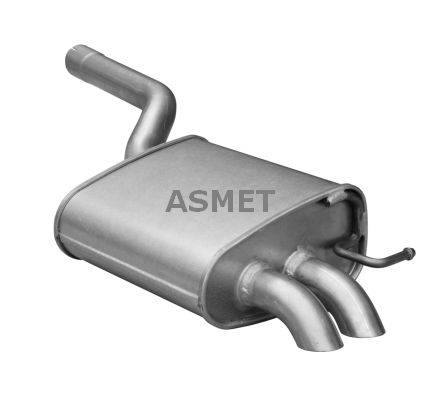 ASMET 03.122 Rear Muffler