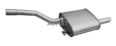 Rear Muffler ASMET 03.133