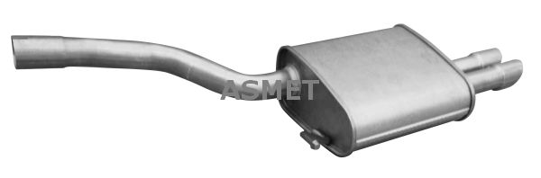 ASMET 03.135 Rear Muffler
