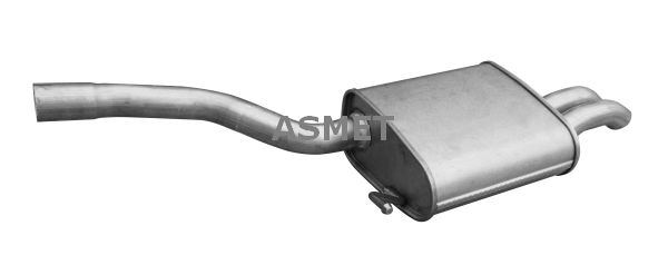 ASMET 03.136 Rear Muffler