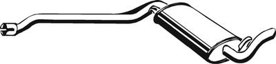 Centre Muffler ASMET 04.019