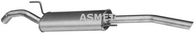 Rear Muffler ASMET 04.034