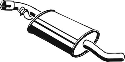 Centre Muffler ASMET 04.058