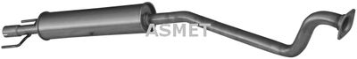 Centre Muffler ASMET 05.125