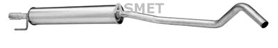 Centre Muffler ASMET 05.145