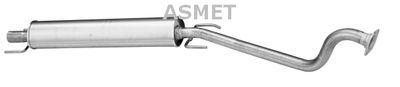 Centre Muffler ASMET 05.158
