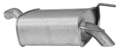 Rear Muffler ASMET 05.165