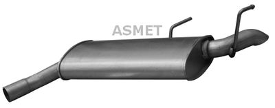 Rear Muffler ASMET 05.178