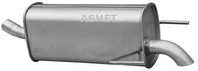 Rear Muffler ASMET 05.180